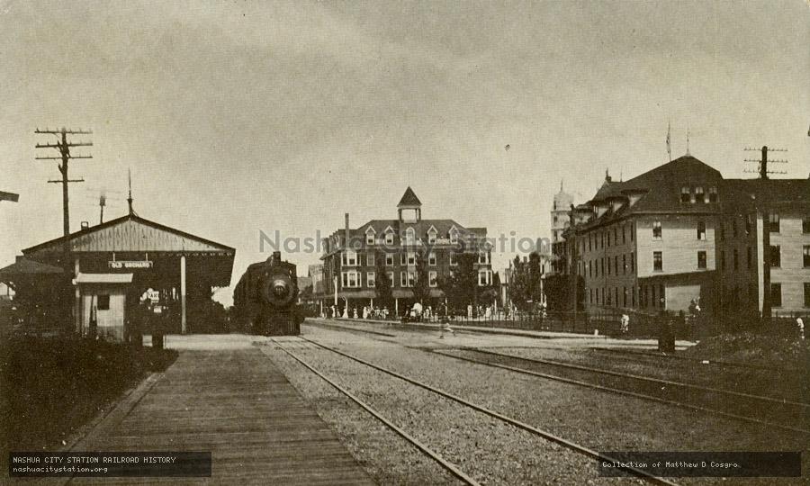 Postcard: Old Orchard Railroad Station